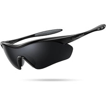 XVXV 3 Pack Polarized Sports Sunglasses for Men, UV Protection Half Frame Sunglasses Comfortable for Running Cycling Driving