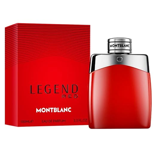 MONTBLANC - Legend Red Eau de Parfum - Men's Fragrance - Charismatic & Woody - With notes of Blood Orange, Sage & Mahogany Woods