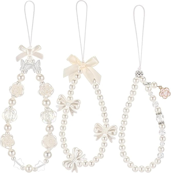 Ecally 3-Pcs Cute Phone & Camera Charms
