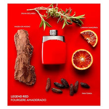MONTBLANC - Legend Red Eau de Parfum - Men's Fragrance - Charismatic & Woody - With notes of Blood Orange, Sage & Mahogany Woods