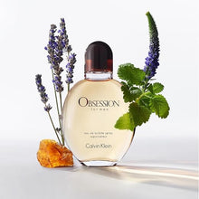Calvin Klein Obsession for Men Eau de Toilette – Ambery Men's Cologne – With Notes of Bergamot, Mandarin, Lavender & Musk – Long Lasting Fragrance