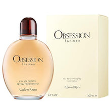 Calvin Klein Obsession for Men Eau de Toilette – Ambery Men's Cologne – With Notes of Bergamot, Mandarin, Lavender & Musk – Long Lasting Fragrance